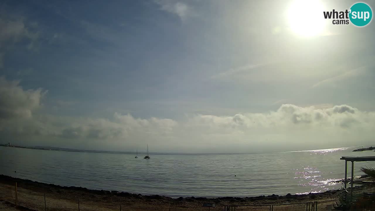Webcam Cagliari Windsurf Club – Liveblick vom Poetto Strand