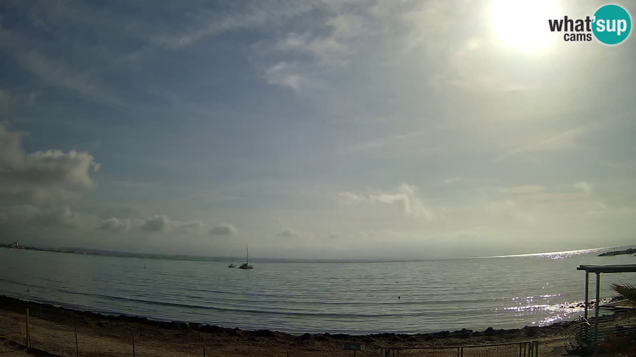 Webcam Cagliari Windsurf Club – Plage du Poetto en direct