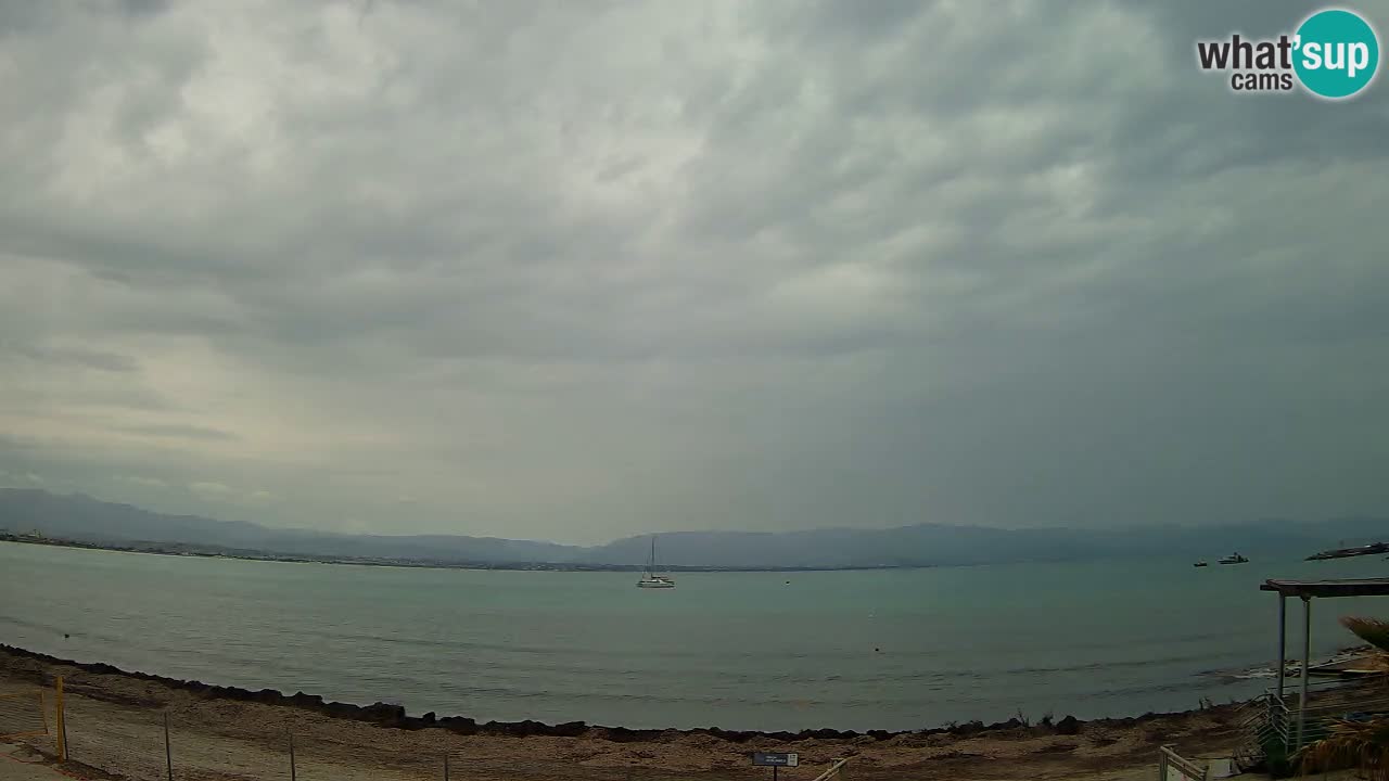 Webcam Cagliari Windsurf Club – Spiaggia del Poetto in diretta