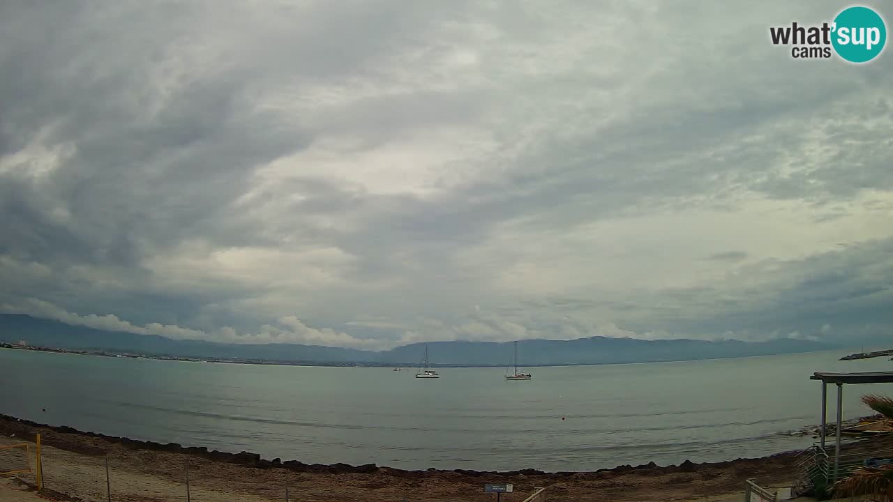 Webcam Cagliari Windsurf Club – Spiaggia del Poetto in diretta