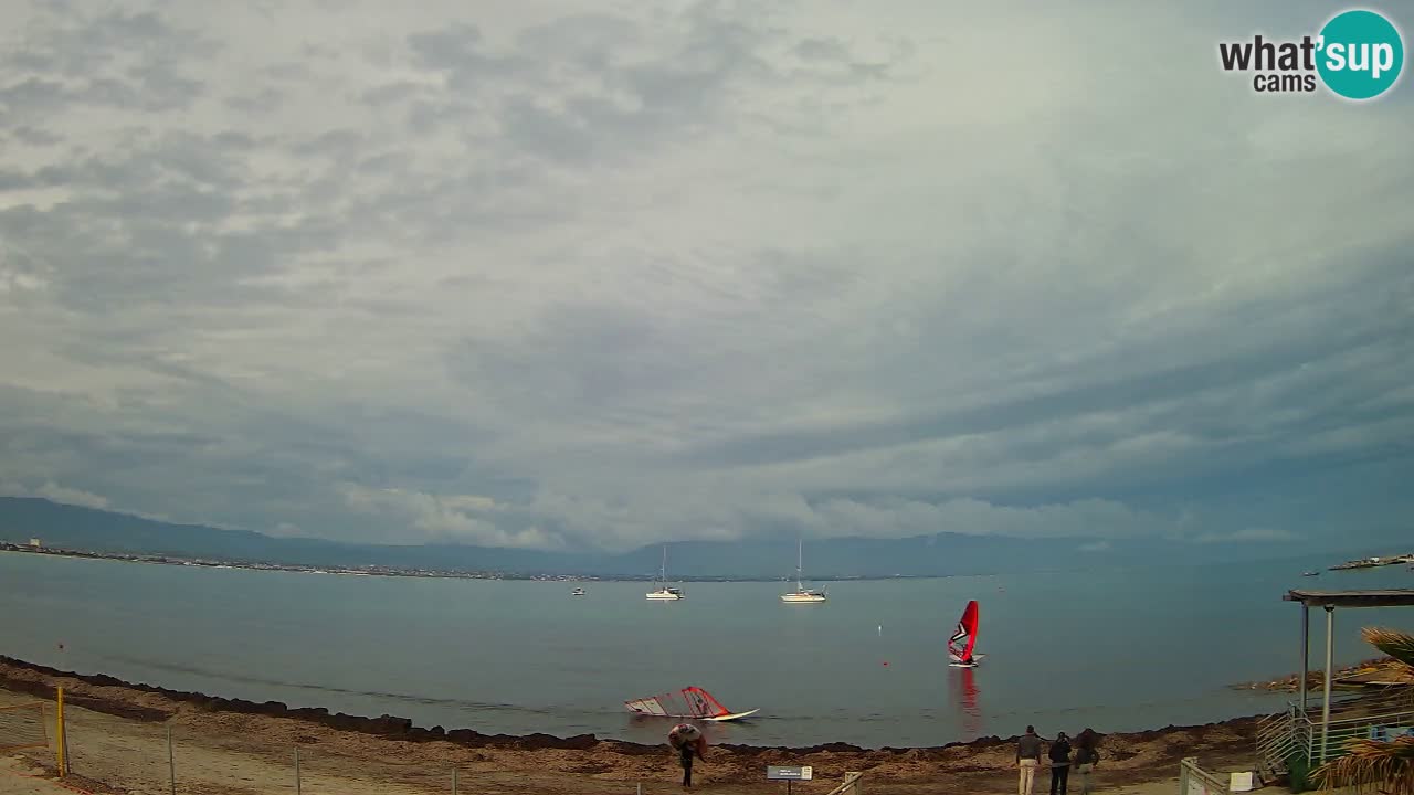 Webcam Cagliari Windsurf Club – Live from Poetto Beach