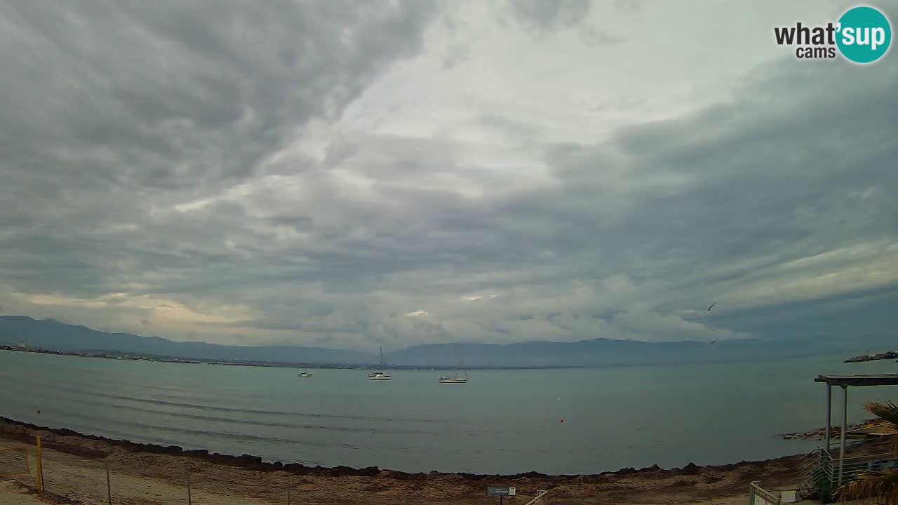 Webcam Cagliari Windsurf Club – Liveblick vom Poetto Strand