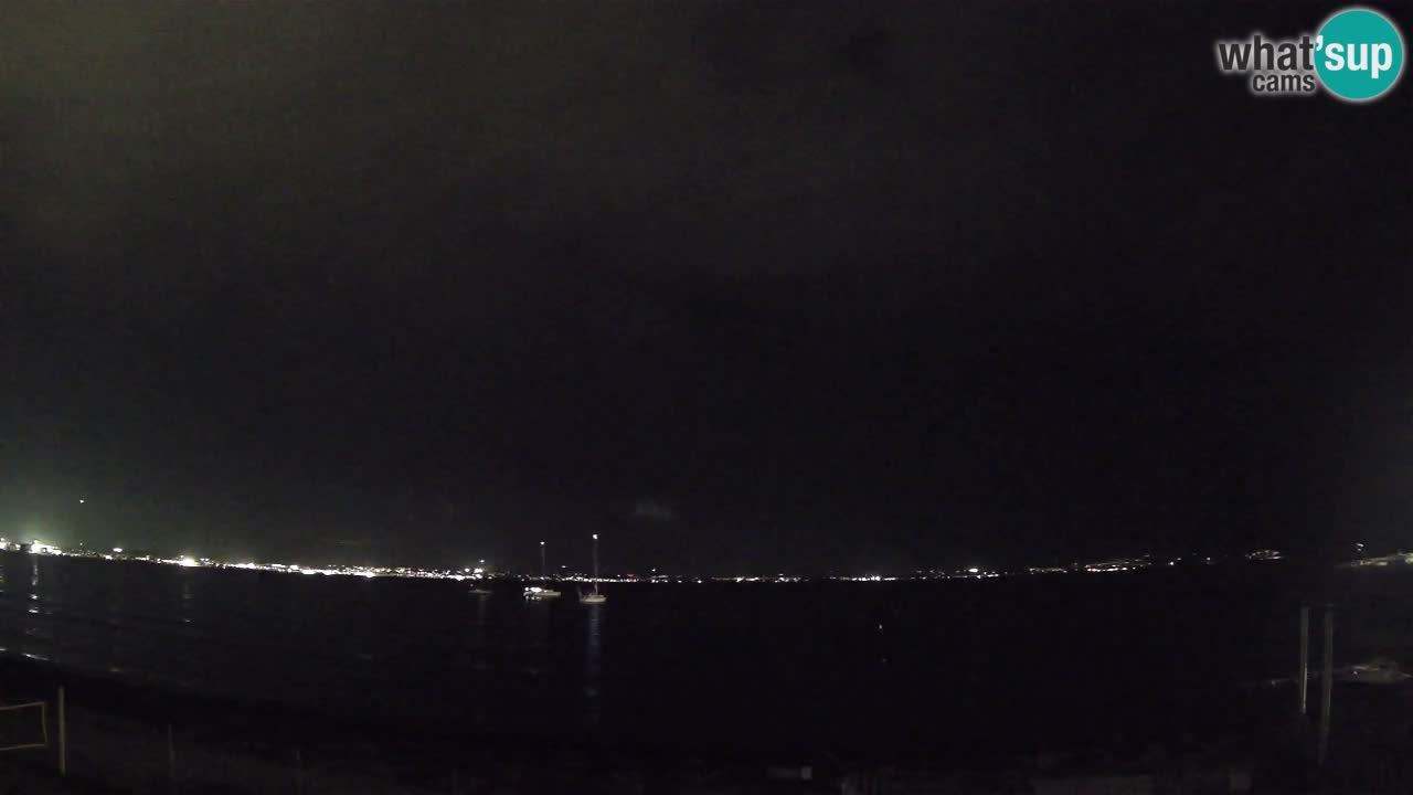 Webcam Cagliari Windsurf Club – Spiaggia del Poetto in diretta