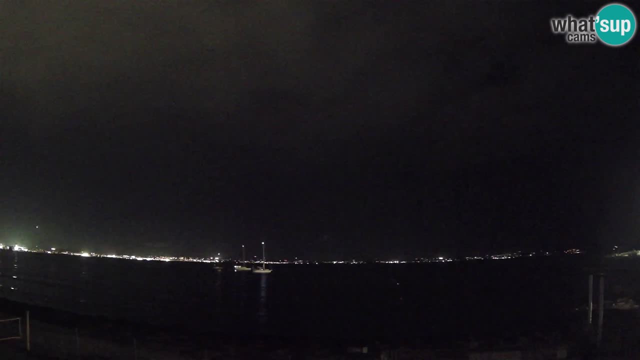 Webcam Cagliari Windsurf Club – Plage du Poetto en direct