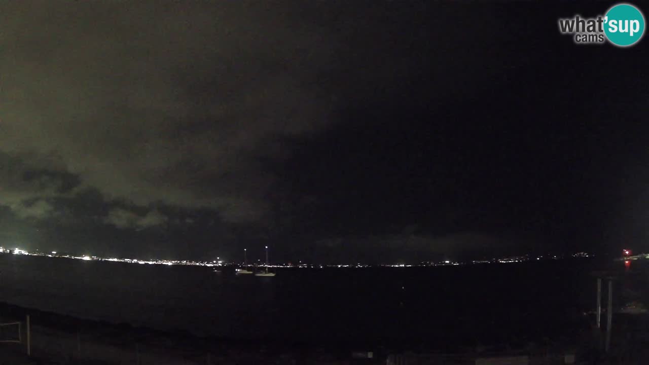 Webcam Cagliari Windsurf Club – Plage du Poetto en direct