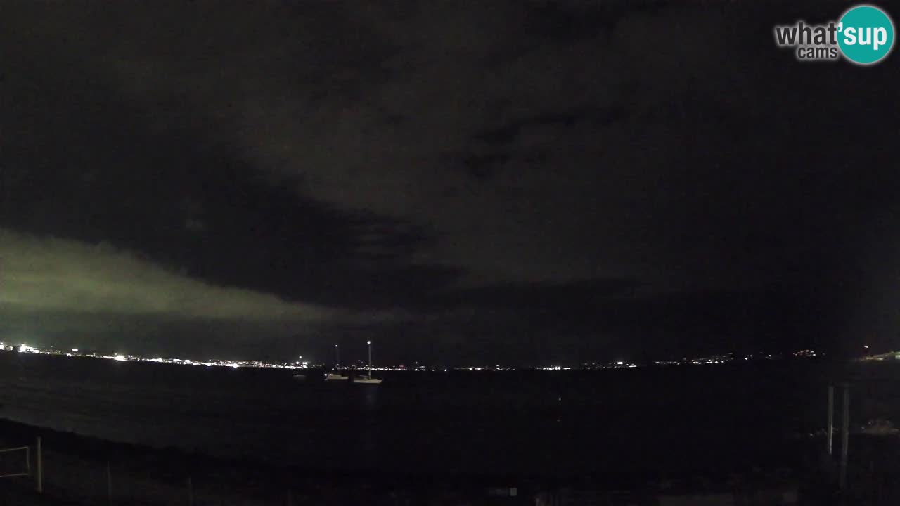 Webcam Cagliari Windsurf Club – Plage du Poetto en direct