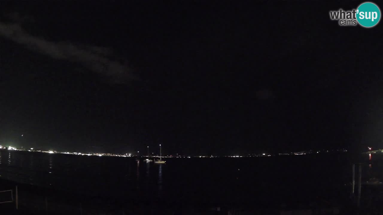 Webcam Cagliari Windsurf Club – Plage du Poetto en direct