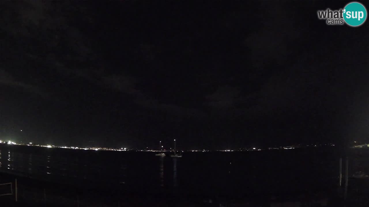Webcam Cagliari Windsurf Club – Plage du Poetto en direct