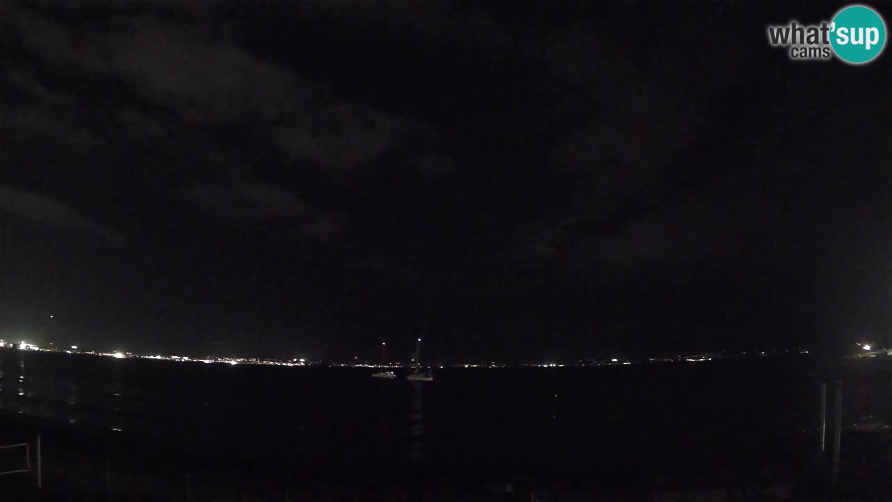 Webcam Cagliari Windsurf Club – Playa del Poetto en directo
