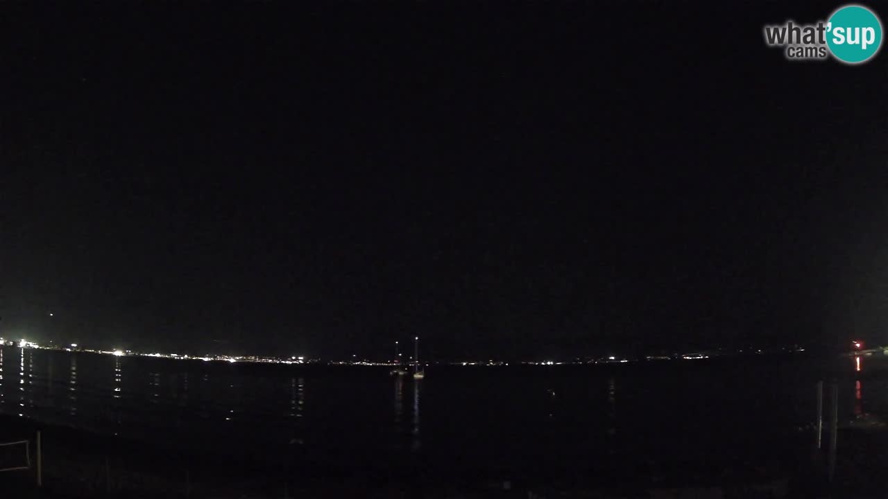 Webcam Cagliari Windsurf Club – Spiaggia del Poetto in diretta