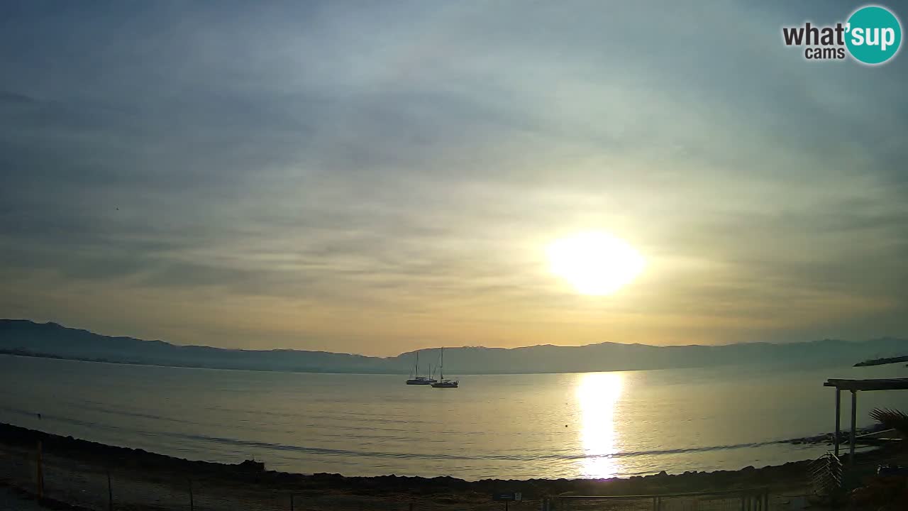 Webcam Cagliari Windsurf Club – Plage du Poetto en direct
