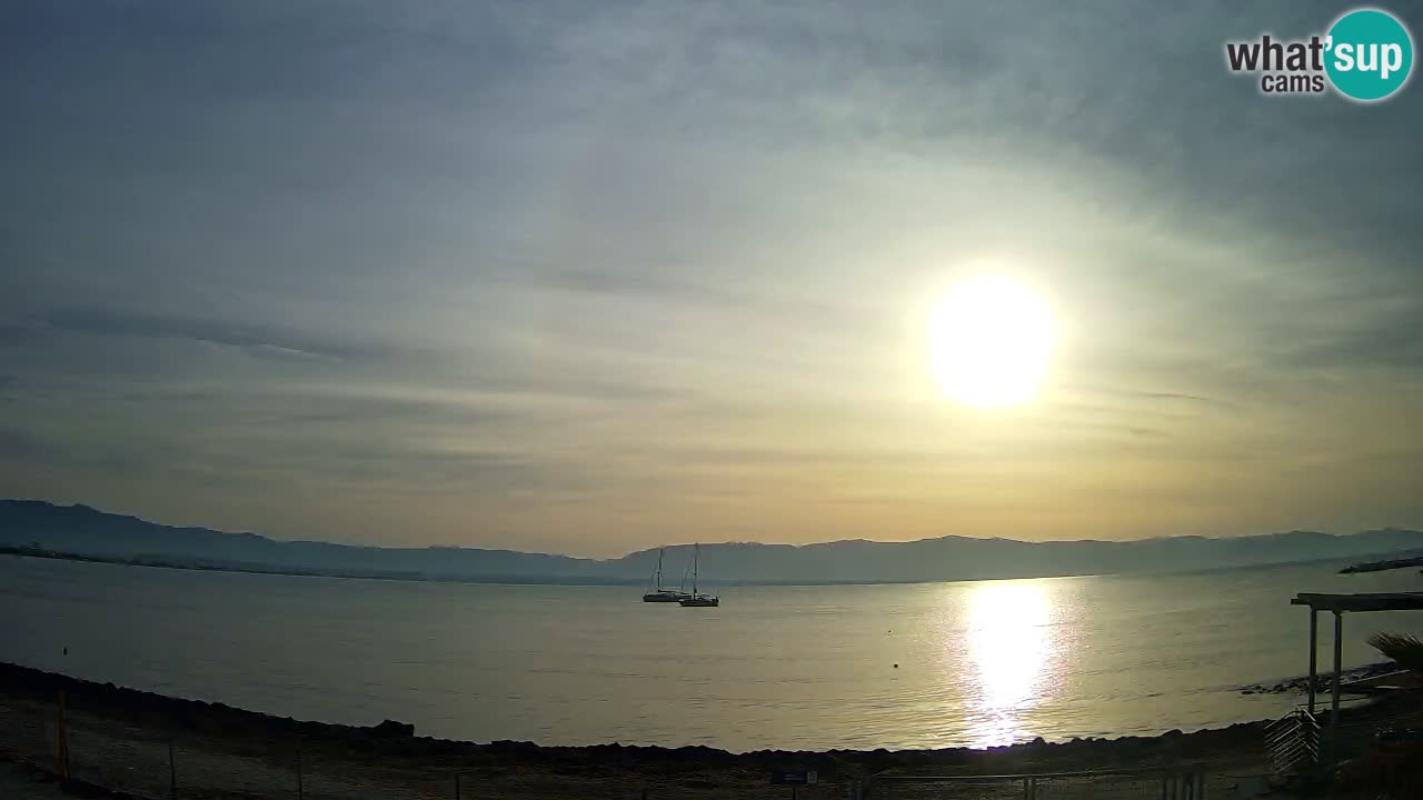 Webcam Cagliari Windsurf Club – Spiaggia del Poetto in diretta