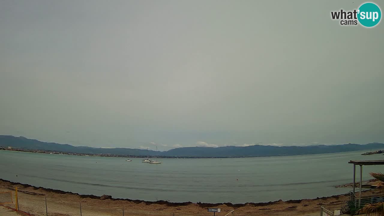 Webcam Cagliari Windsurf Club – Spiaggia del Poetto in diretta