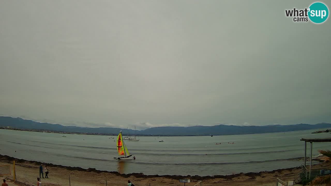 Webcam Cagliari Windsurf Club – Live from Poetto Beach