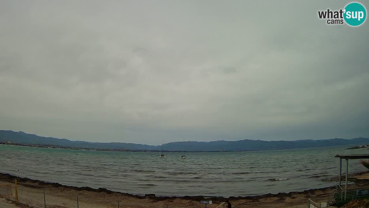 Webcam Cagliari Windsurf Club – Liveblick vom Poetto Strand