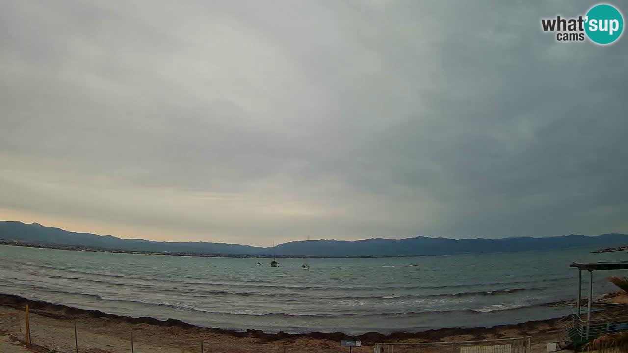 Webcam Cagliari Windsurf Club – Spiaggia del Poetto in diretta