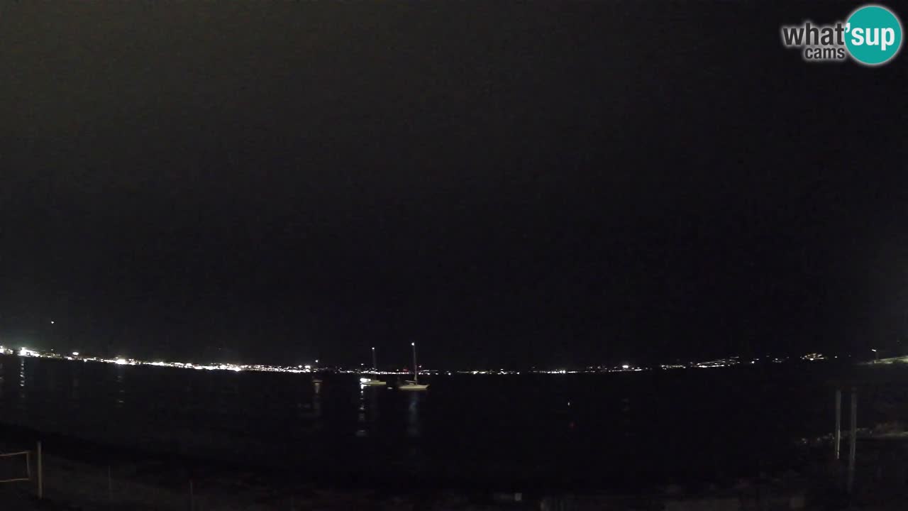 Webcam Cagliari Windsurf Club – Plage du Poetto en direct