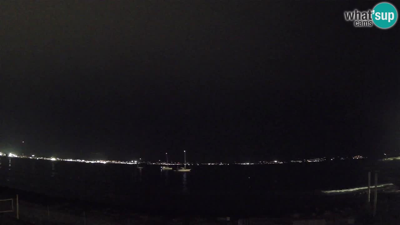 Webcam Cagliari Windsurf Club – Plage du Poetto en direct