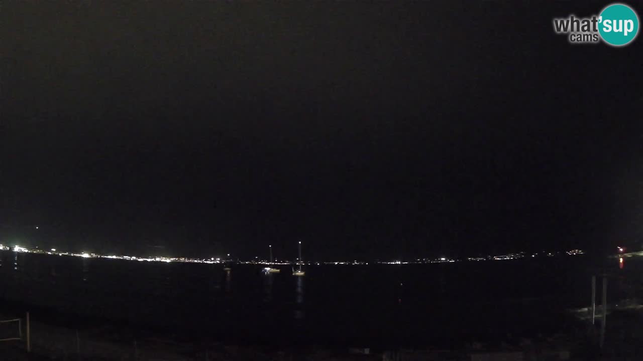 Webcam Cagliari Windsurf Club – Spiaggia del Poetto in diretta