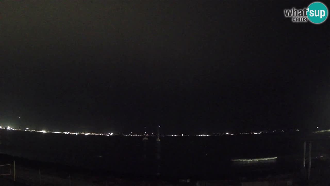 Webcam Cagliari Windsurf Club – Plage du Poetto en direct