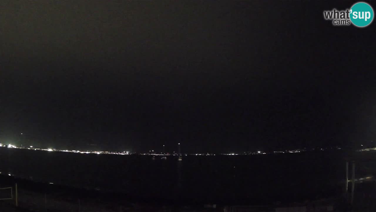 Webcam Cagliari Windsurf Club – Playa del Poetto en directo
