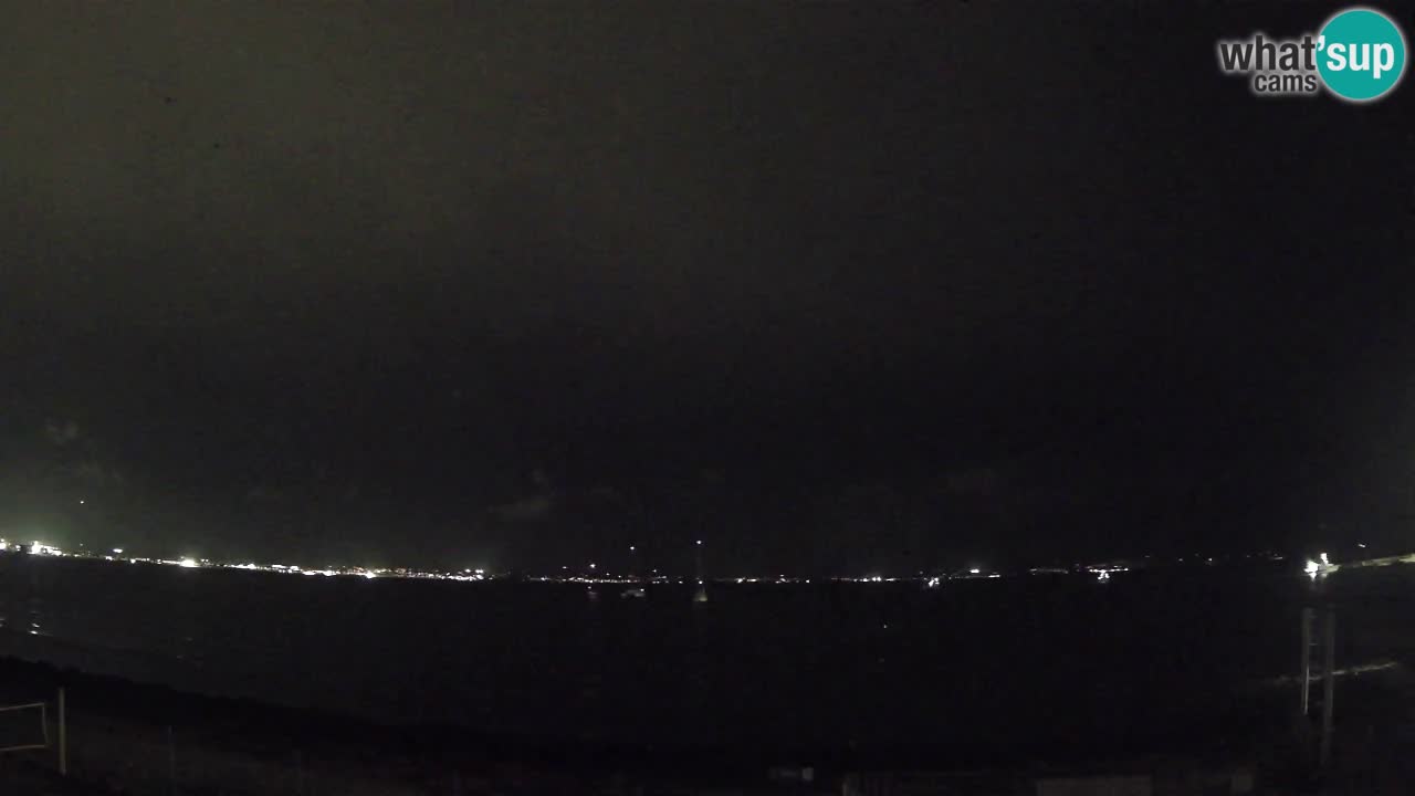 Webcam Cagliari Windsurf Club – Plage du Poetto en direct
