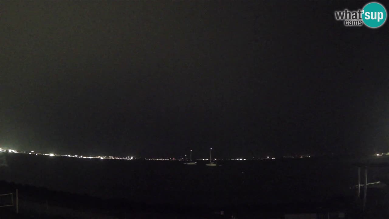 Webcam Cagliari Windsurf Club – Playa del Poetto en directo