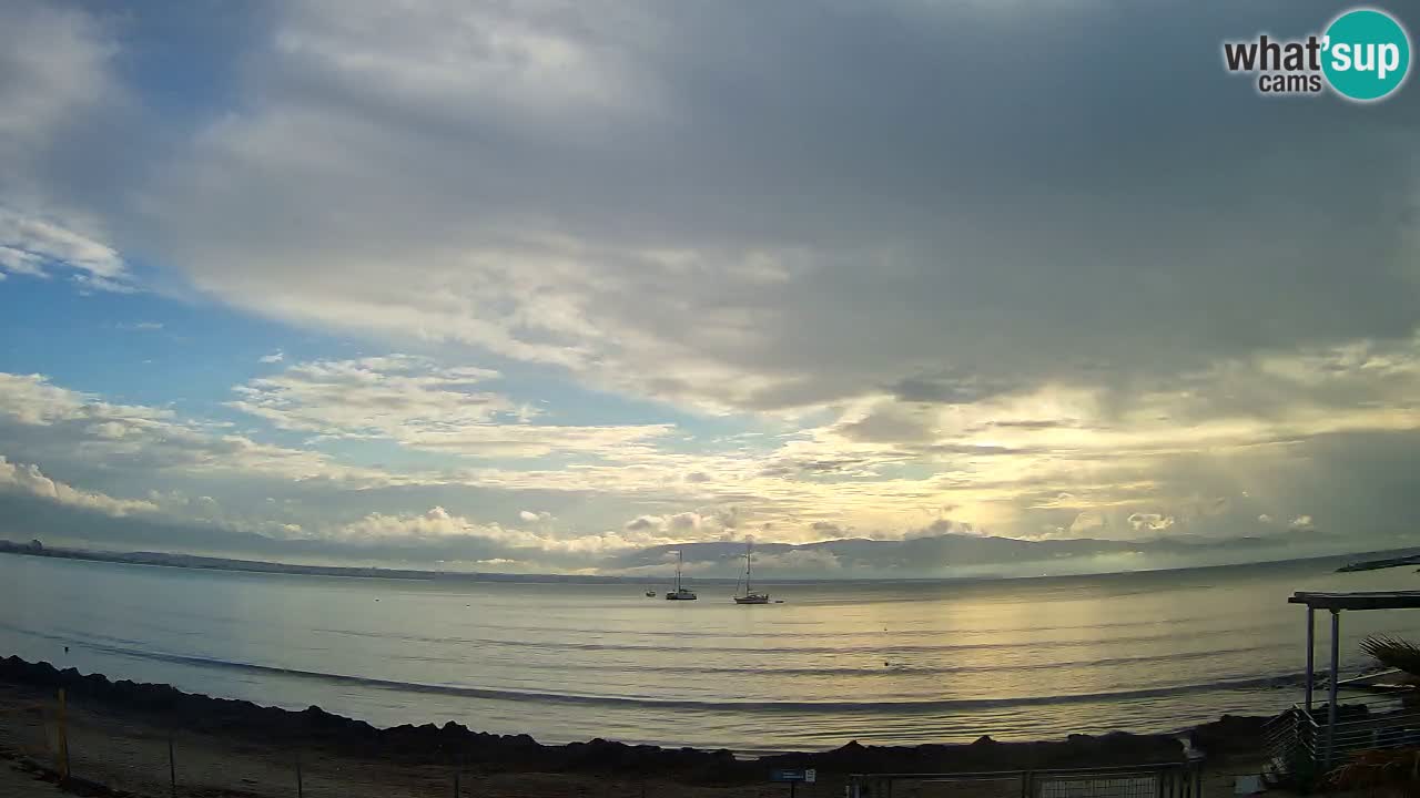 Webcam Cagliari Windsurf Club – Liveblick vom Poetto Strand