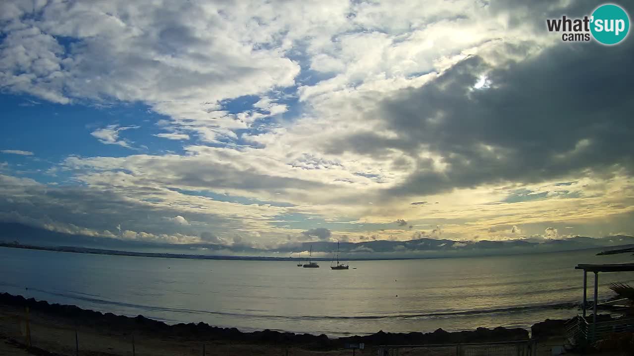 Webcam Cagliari Windsurf Club – Liveblick vom Poetto Strand