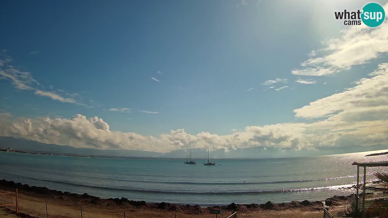 Webcam Cagliari Windsurf Club – Liveblick vom Poetto Strand
