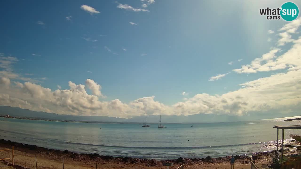 Webcam Cagliari Windsurf Club – Liveblick vom Poetto Strand