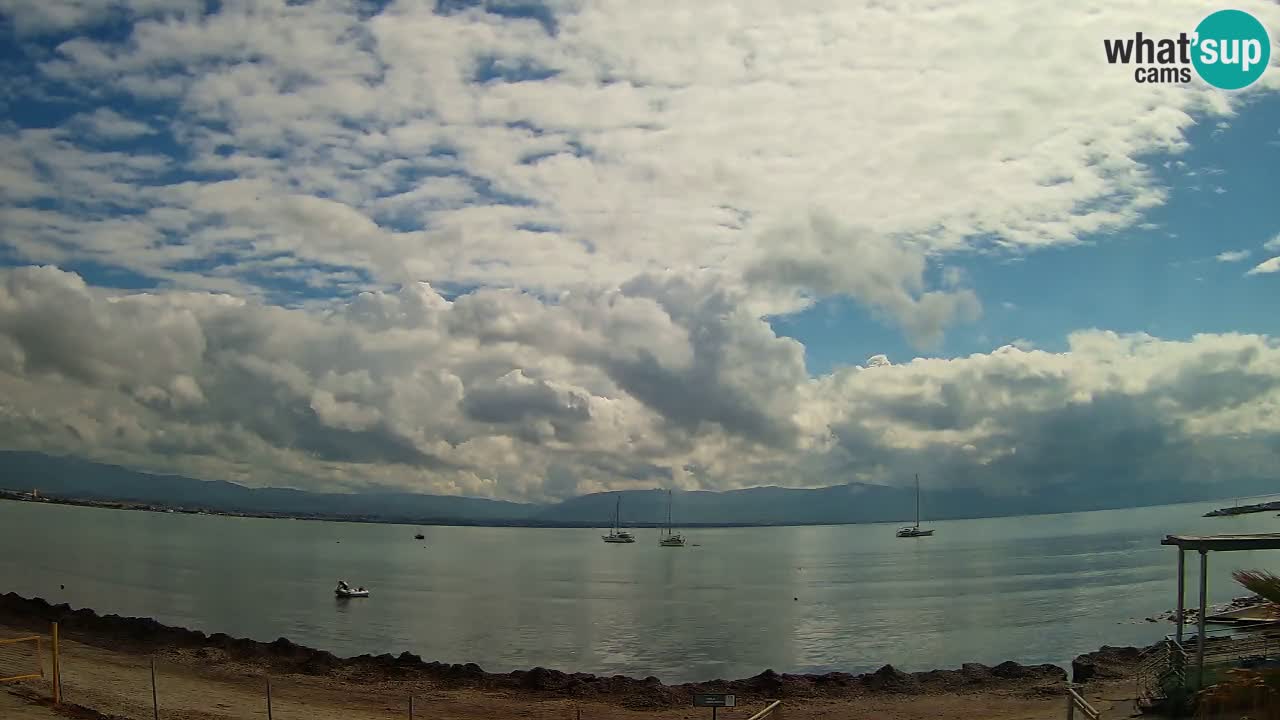 Webcam Cagliari Windsurf Club – Liveblick vom Poetto Strand