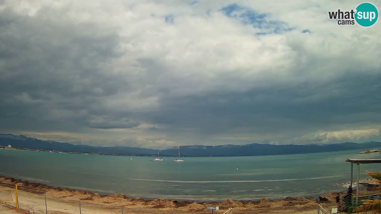 Webcam Cagliari Windsurf Club – Liveblick vom Poetto Strand