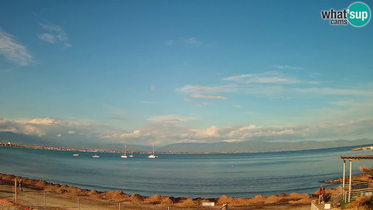 Webcam Cagliari Windsurf Club – Plage du Poetto en direct