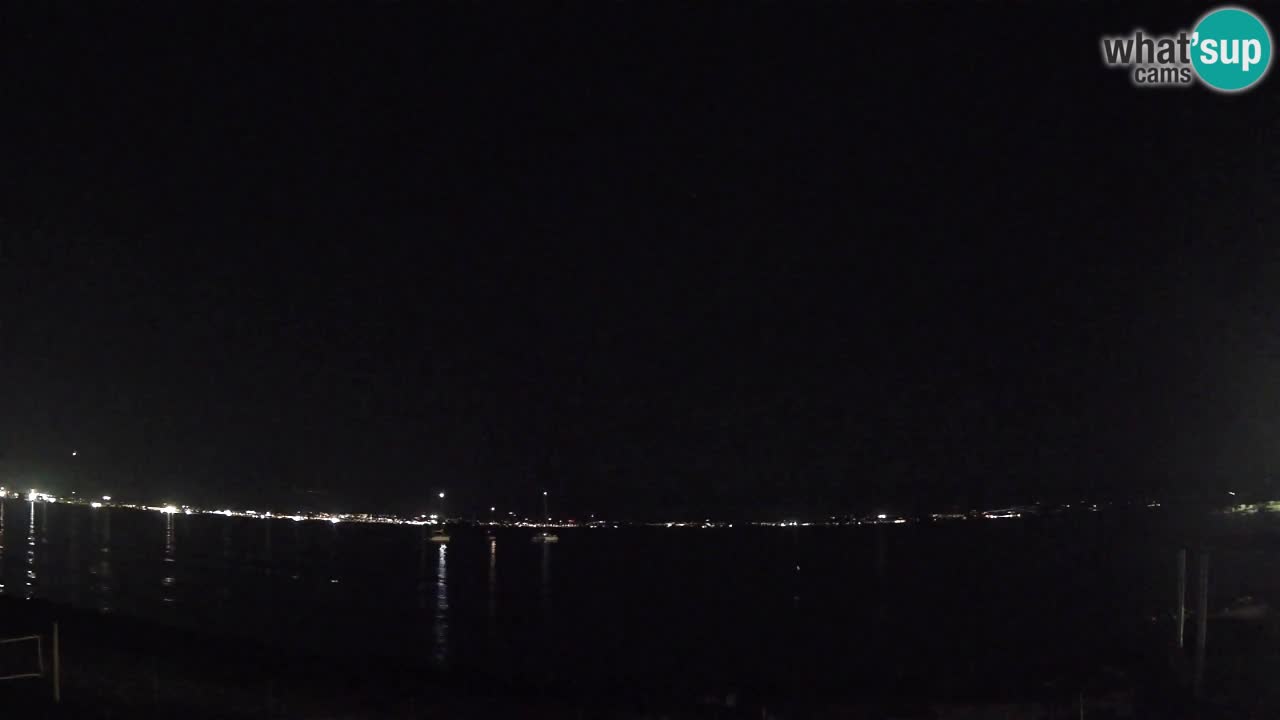 Web kamera Cagliari Windsurf Club – Poetto plaža uživo