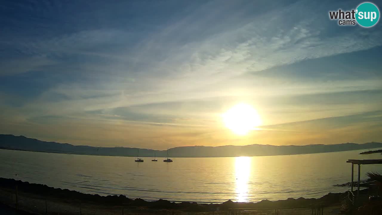Webcam Cagliari Windsurf Club – Plage du Poetto en direct