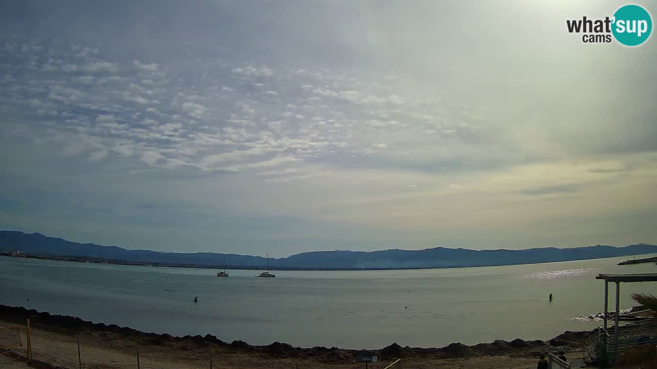 Webcam Cagliari Windsurf Club – Liveblick vom Poetto Strand
