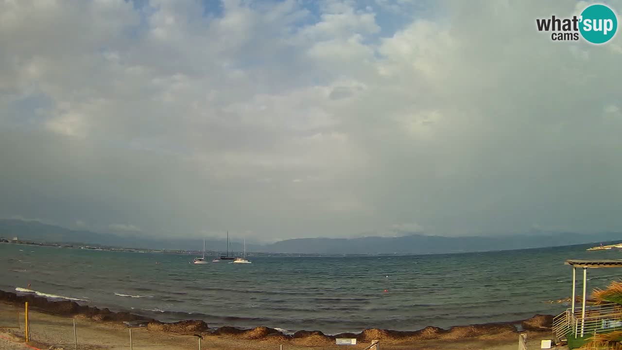 Webcam Cagliari Windsurf Club – Liveblick vom Poetto Strand