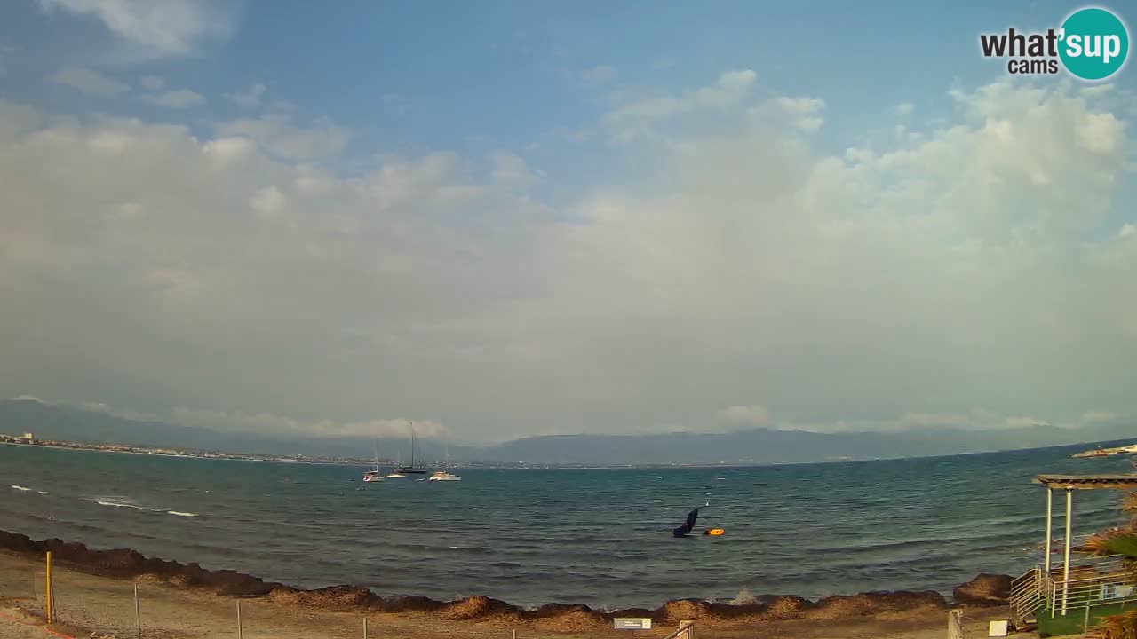 Webcam Cagliari Windsurf Club – Live from Poetto Beach