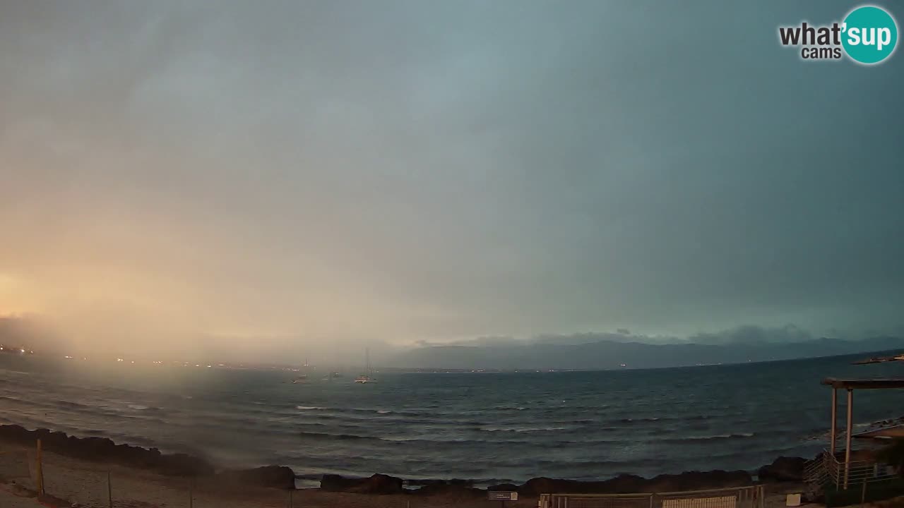 Webcam Cagliari Windsurf Club – Plage du Poetto en direct