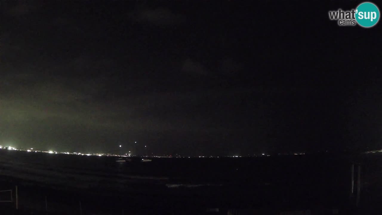 Webcam Cagliari Windsurf Club – Plage du Poetto en direct