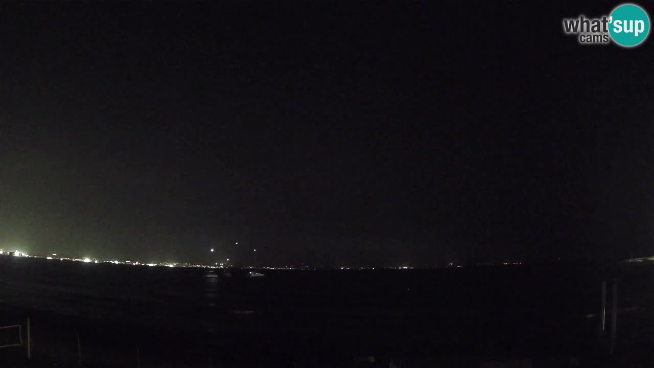 Webcam Cagliari Windsurf Club – Playa del Poetto en directo
