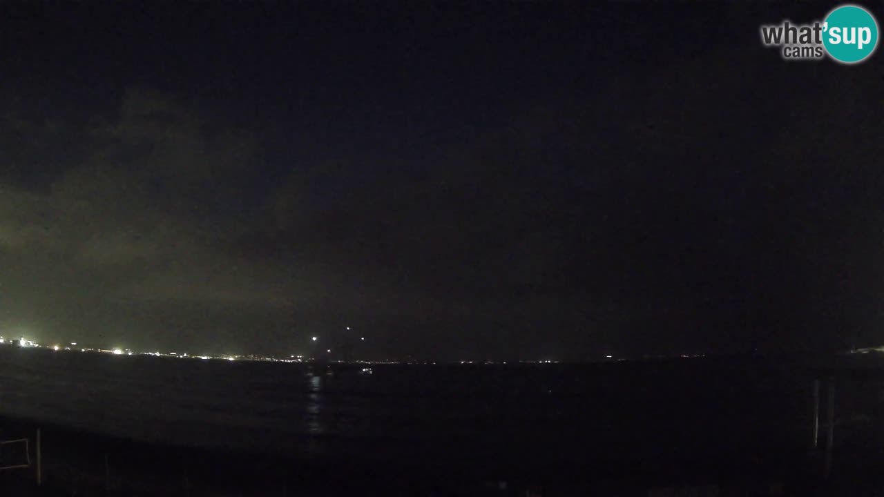 Webcam Cagliari Windsurf Club – Spiaggia del Poetto in diretta