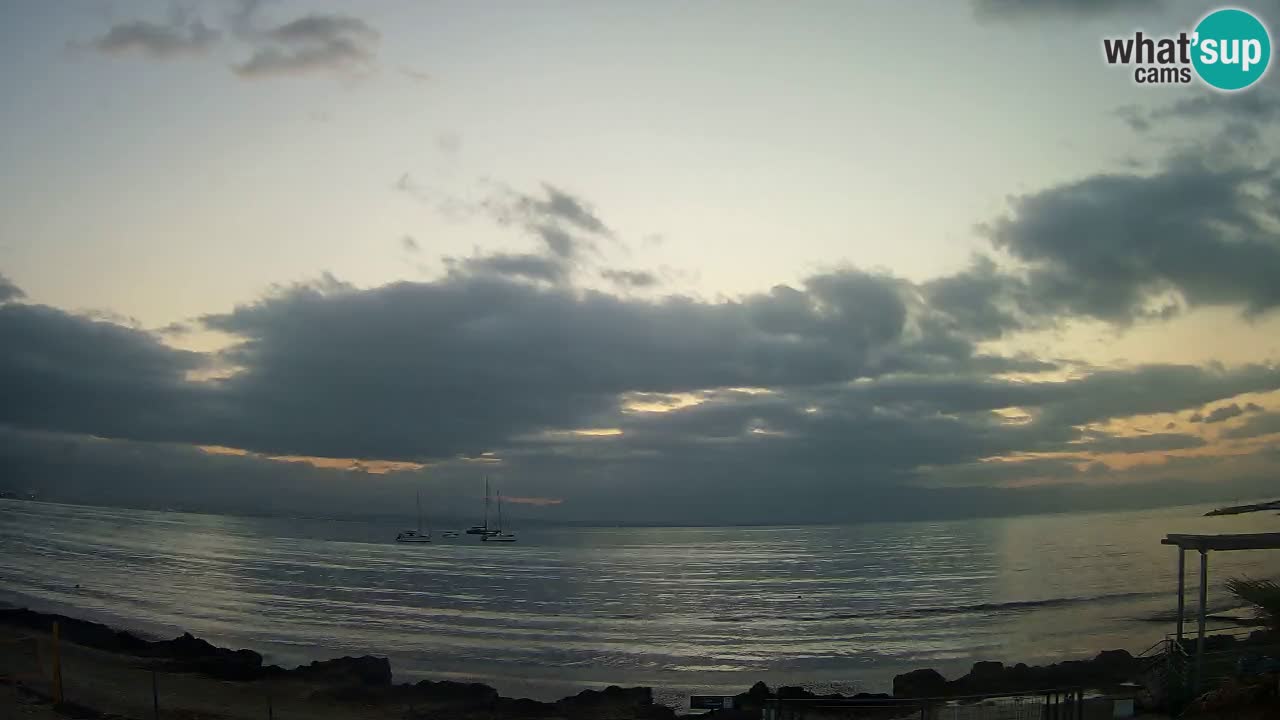 Webcam Cagliari Windsurf Club – Plage du Poetto en direct