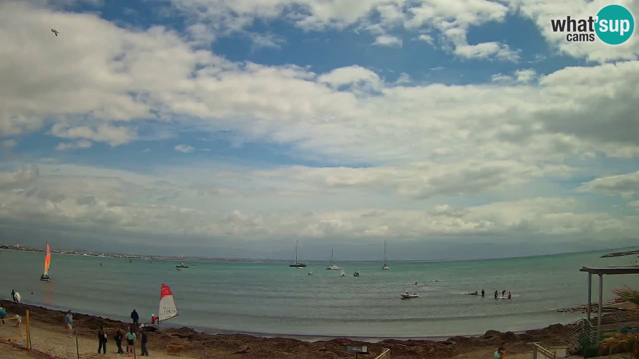 Webcam Cagliari Windsurf Club – Live from Poetto Beach