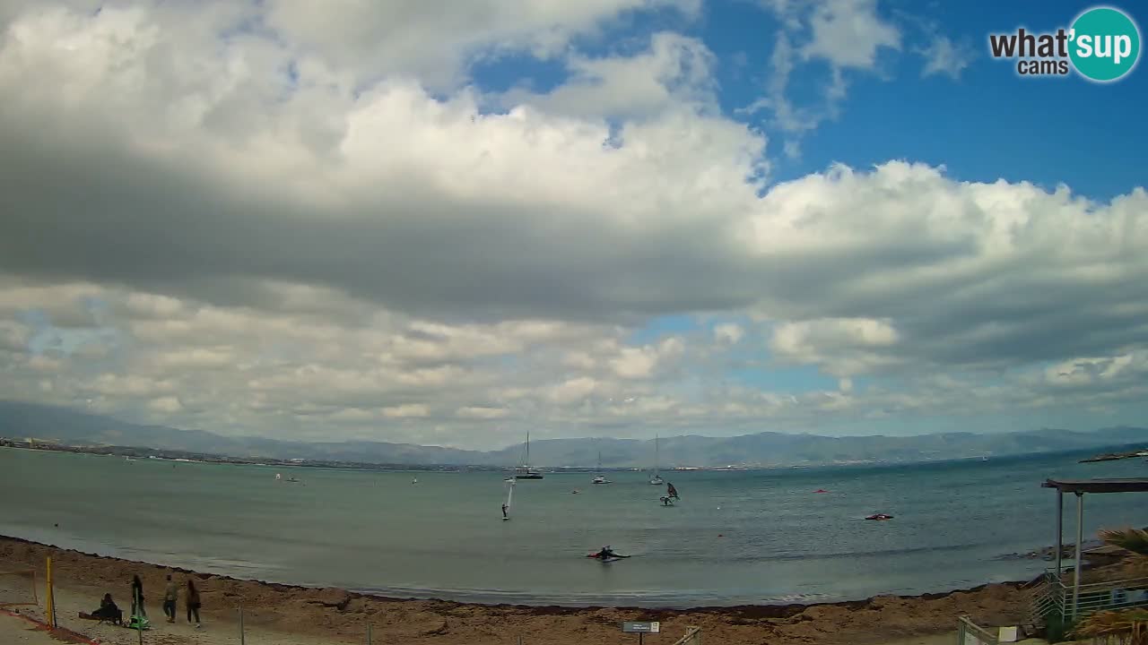 Webcam Cagliari Windsurf Club – Live from Poetto Beach