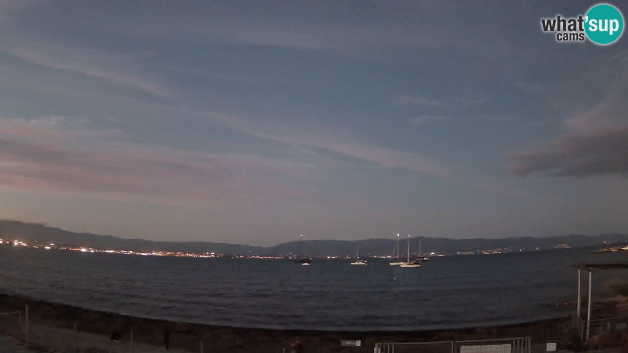 Webcam Cagliari Windsurf Club – Plage du Poetto en direct