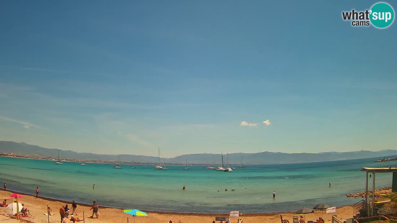 Webcam Cagliari Windsurf Club – Live from Poetto Beach
