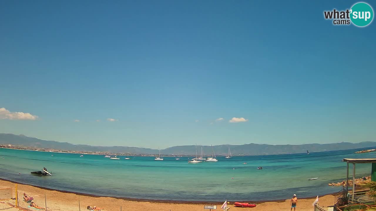 Webcam Cagliari Windsurf Club – Live from Poetto Beach