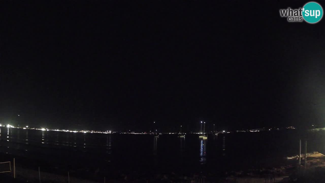 Web kamera Cagliari Windsurf Club – Poetto plaža uživo